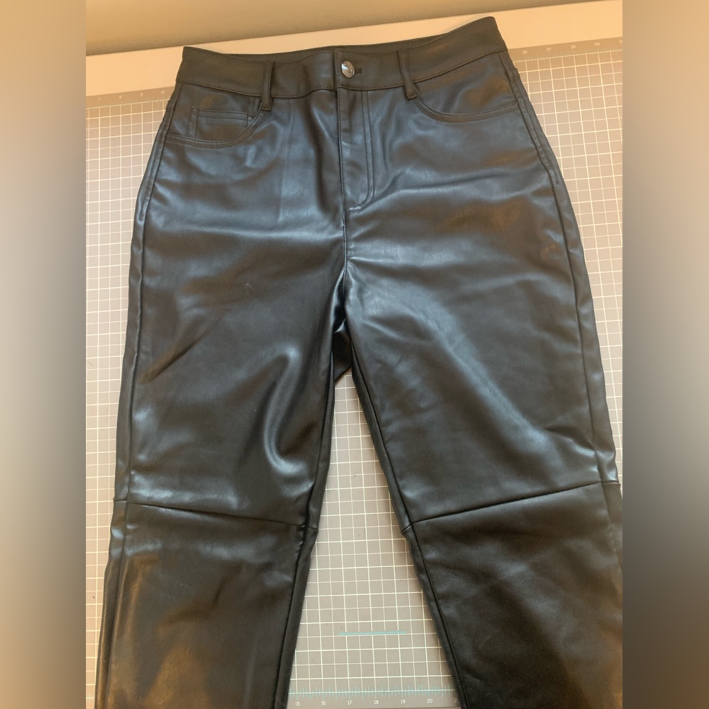 Joe Fresh vegan leather pants